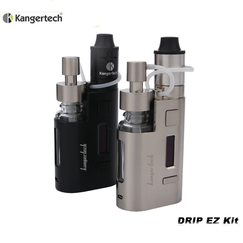 

Clearance！Kanger DRIP EZ Starter Kit DRIPEZ 80W Mod Vape Pump OLED RBA 0.3ohm Coil Kangertech electronic hookah