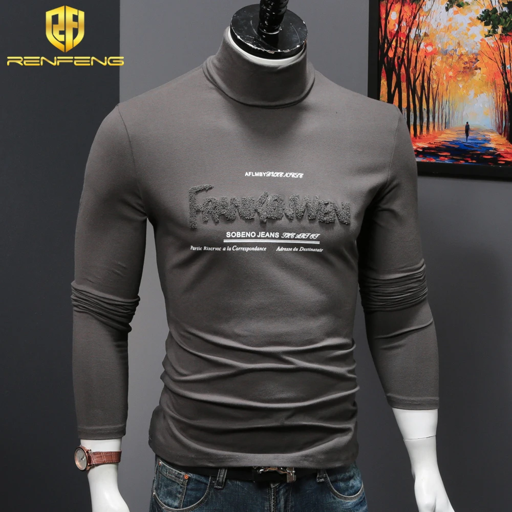 long sleeve top for men underwear warm shirt 2018 t shirts winter thermal clothing christmas jumper undershirts pullover mens (3)