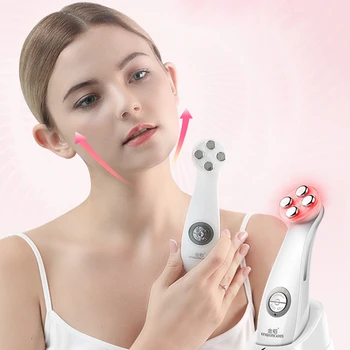 

Multi-function Electroporation RF Radio Frequency Facial LED Photon Skin Care Machine Face Lifting Tighten Eye Facial Care Tools
