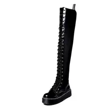winter new high-heeled knee boots female thick with side zipper stovepipe long tube size code elastic boots цена winter new high-heeled knee boots female thick with side zipper stovepipe long tube size code elastic boots цены онлайн