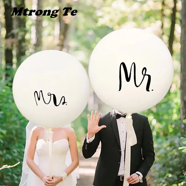 2pcs-lot-Good-Quality-36inch-Round-White-Print-Mr-Mrs-Latex-Balloons-Happy-Wedding-Valentine-s.jpg_640x640