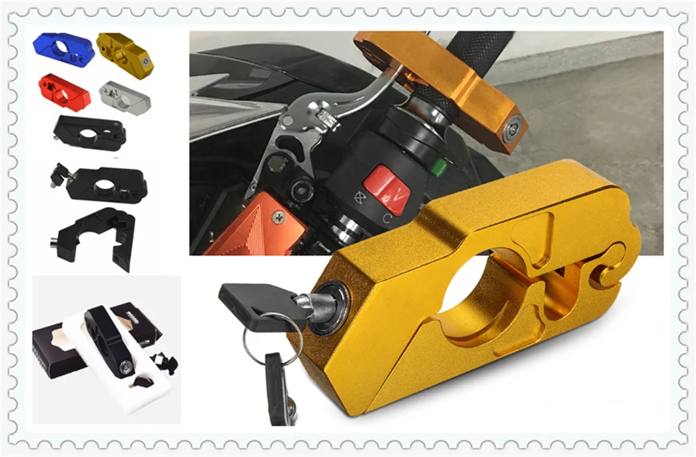 

Motorcycle modified brake horn fixed lock handle burglar for KTM SMC SMCR EnduRo R MC-R Duke 640 LC4 Supermoto 990 AdventuRe