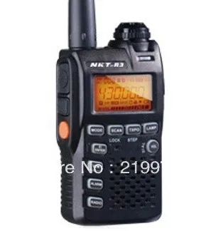 Free shipping NKT-R3 walkie talkie UHF 400~470MHz Mini 2-Way Ham Radio the portable radio | Мобильные телефоны и