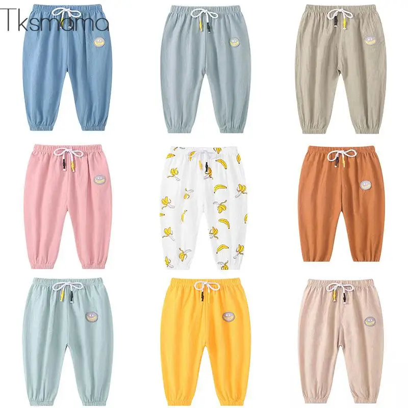 

2019 New Fashion Baby Boy Casual Trousers Baby Girl Comfortable Pantalettes