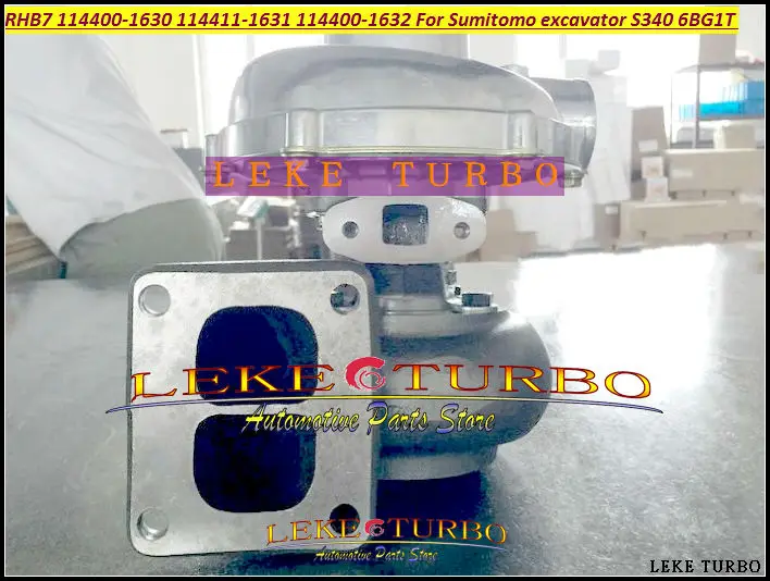 Турбокомпрессор RHB7 114400-1630 114411-1631 114400-1632 для экскаватора Sumitomo S340 6BG1T | Автомобили и