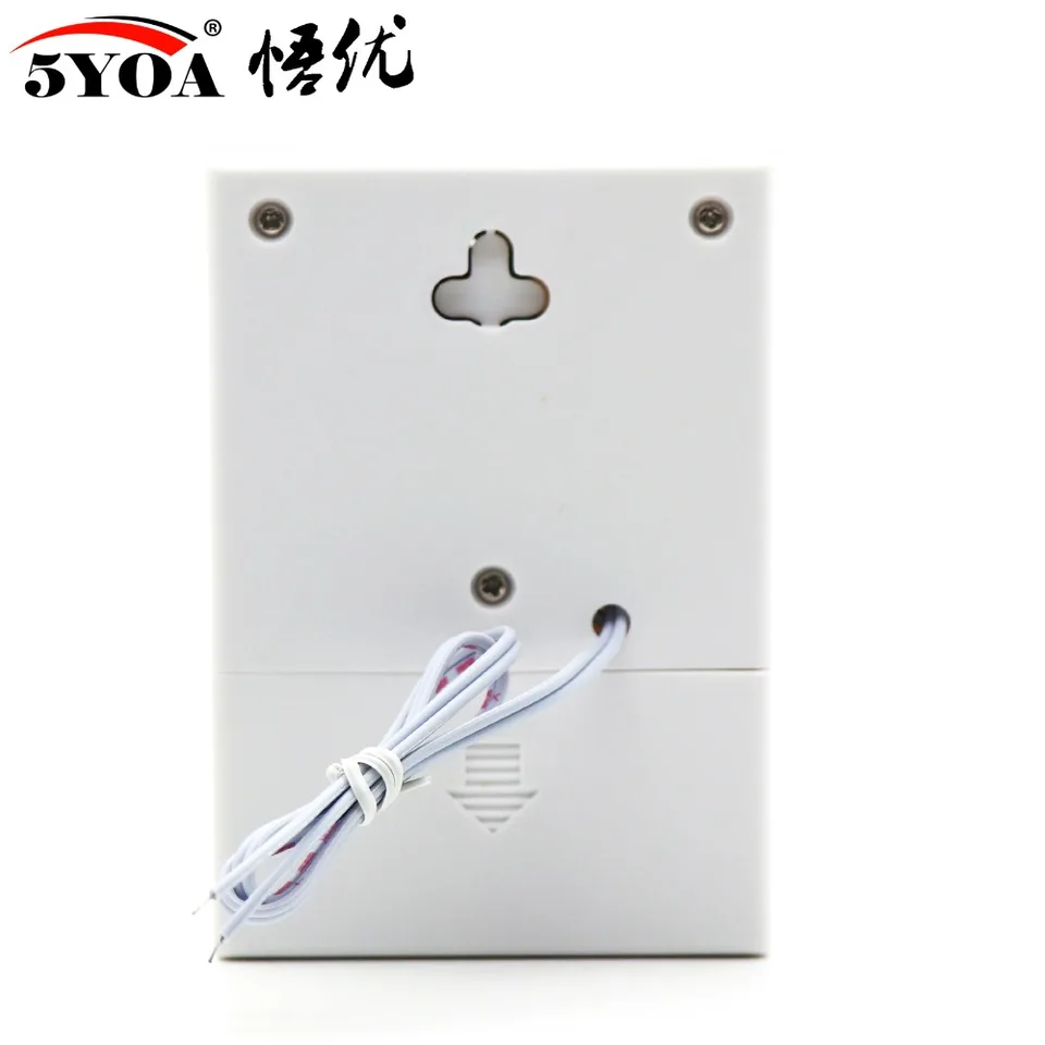 Wired Doorbell Electronic Sound Ding Dong Battery or 12V