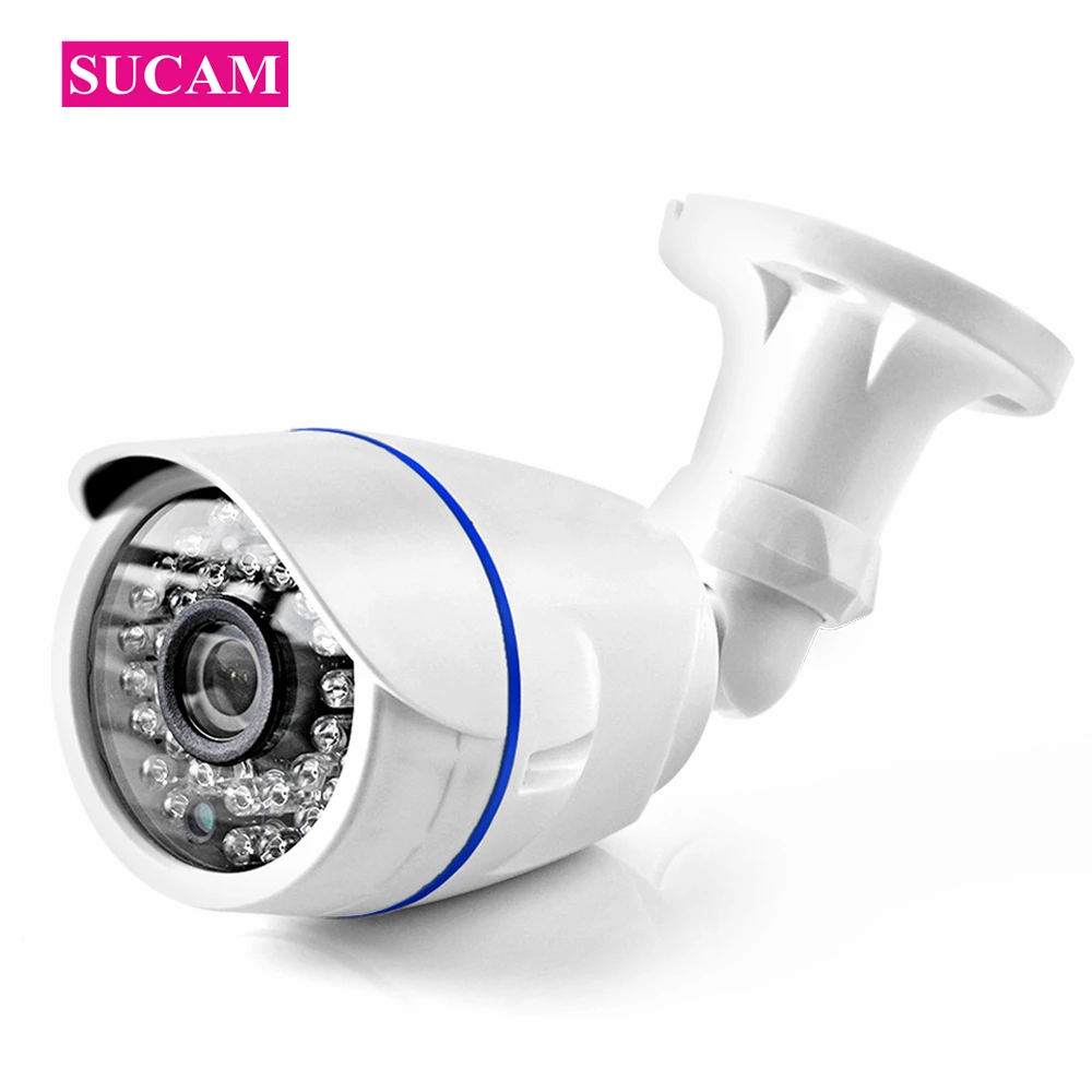 

SUCAM Waterproof AHD Camera Outdoor 1080P Mini Bullet 2.0 Megapixel Videl Surveillance CCTV Camera with 36Pieces IR Led Lights