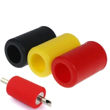 Мягкое силиконовое покрытие рукоятки машинки для татуажа автоклавное противоскользящее тату пистолеты машинная ручка Крышка поставка аксессуары для вышивки