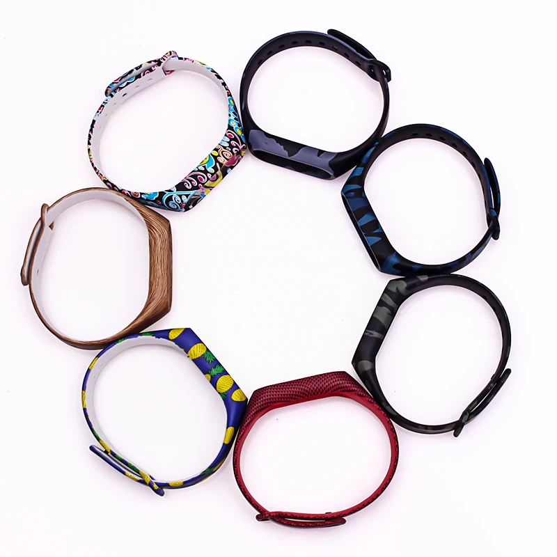 BOORUI модный miband 2 ремешок correa pulseira силиконовый mi2 на запястье Замена для xiaomi смарт