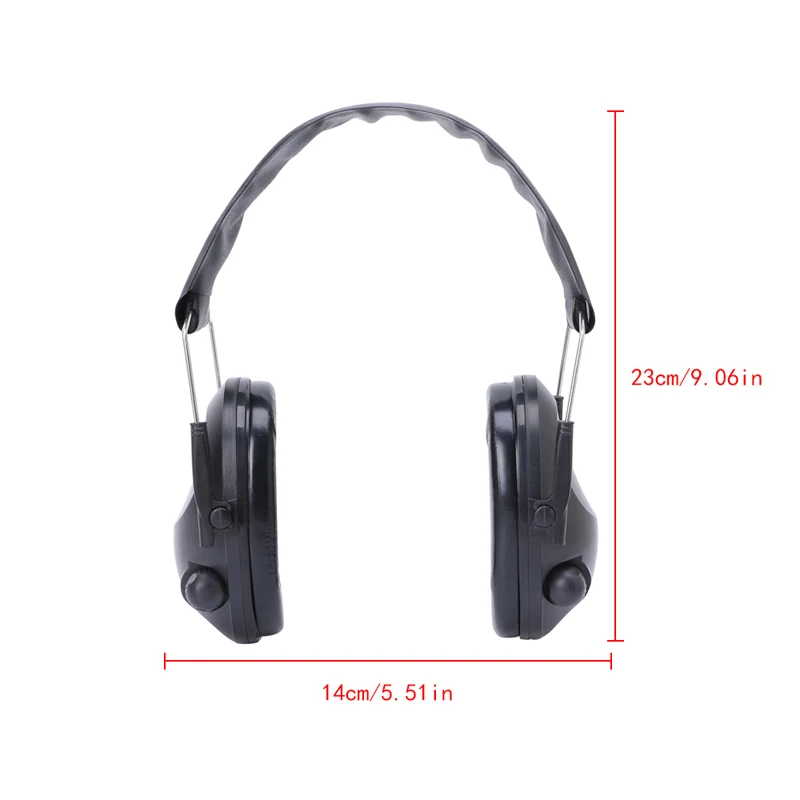 Anti-noise Electronic Ear Muffs Protection Shooting Hunting Sport Tactical