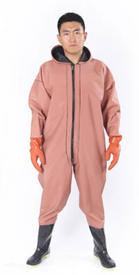 Black Rubber Chest Waders 31