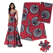 Эластичный шелк с цифровой печатью сатин Африканский Воск узор сатин для карнавала в Рио для платья Печатный воск Дизайн Атлас 6 ярдов