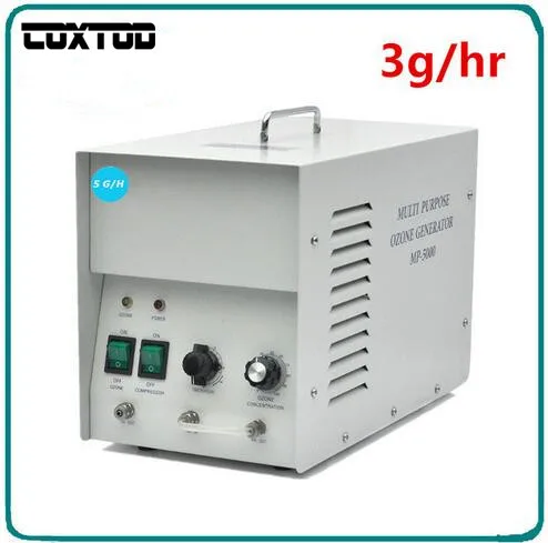 

COXTOD 3G Ozone Generator Air Purifier Water Ozonation Removes bad Odors in Home or office Factories Water Car Ozone Generator