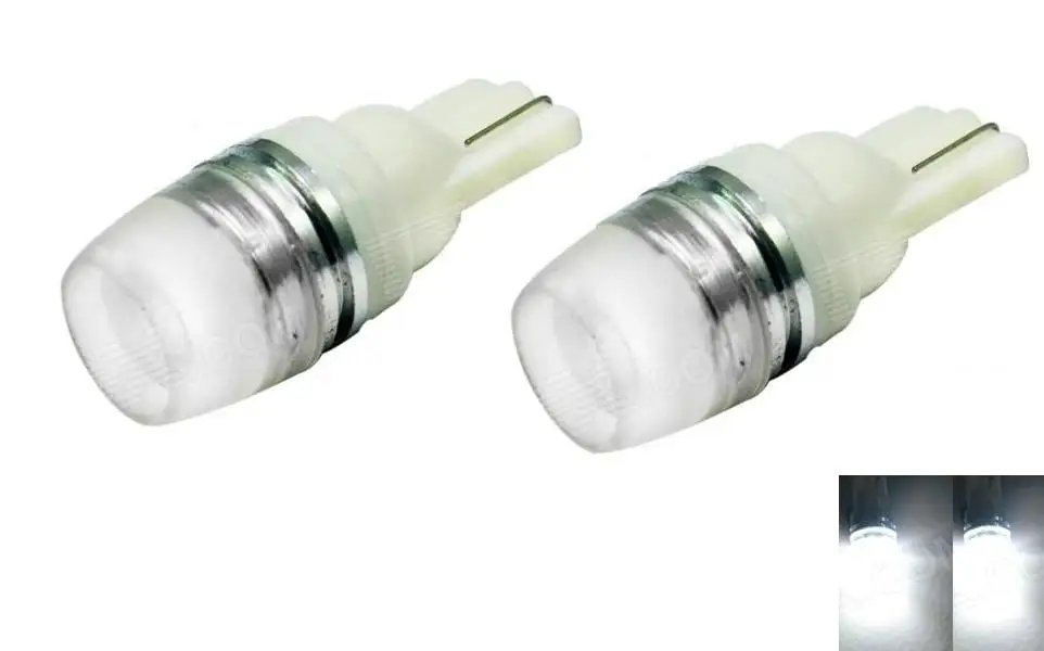 

2Pcs T10 LED W5W 1W 8000K Cars From Light-Emitting Diodes Independent Led Bulb No Errors Univ era Auto Lamp