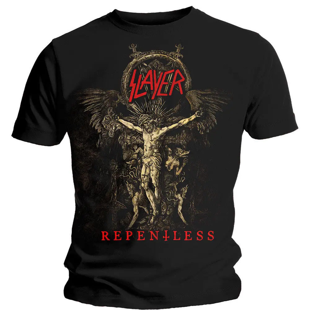 

Slayer Cruciform Skeletal Shirt S-XXL Thrash Metal T-Shirt Official Tshirt New