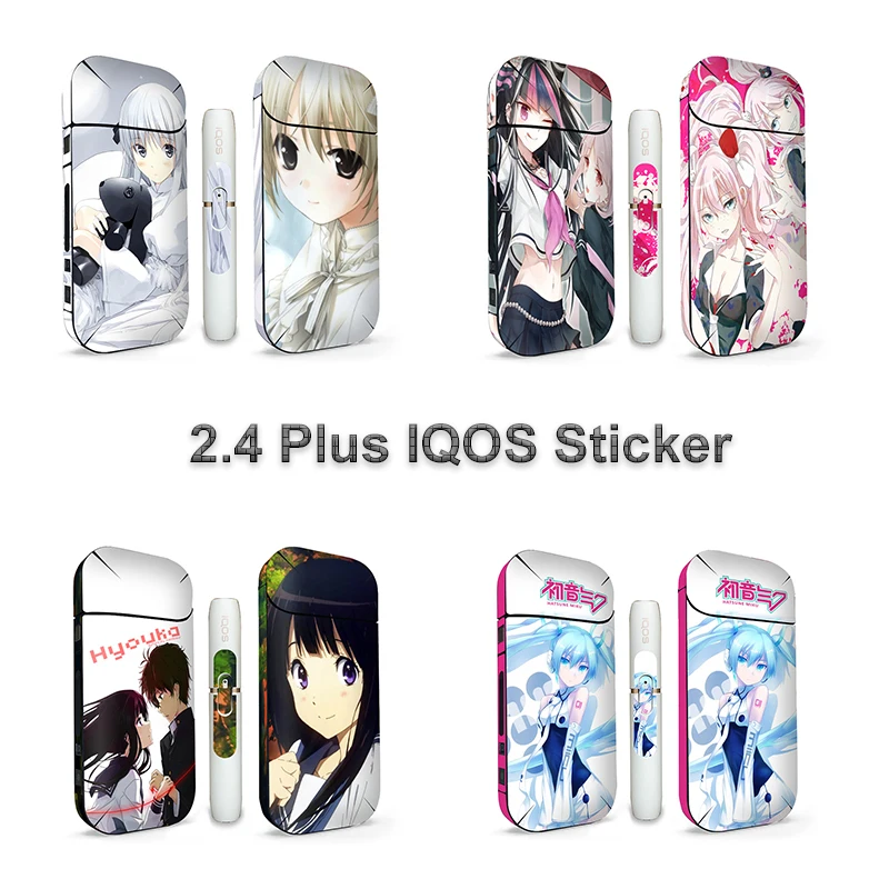 

New Fashion Cartoon Characters Print Sticker for IQOS 2.4 Plus for IQOS Skin Good Price for Dropshipping