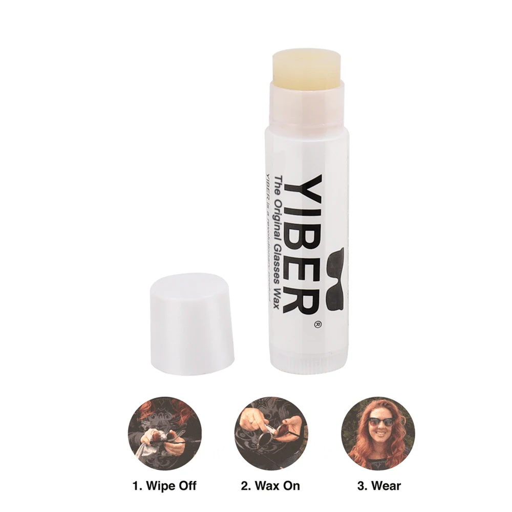 YIBER Glasses Wax Anti slip Wax for Glasses Original Natural Stop
