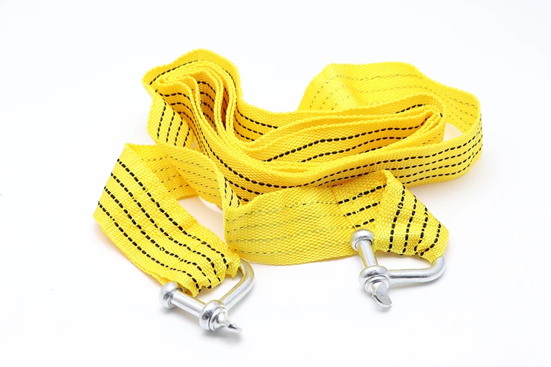 عالية الجودة 3 M 5 طن سحب كابل سحب سحب حبل انتزاع حزام الثقيلة الطريق الانتعاش سيارة شاحنة