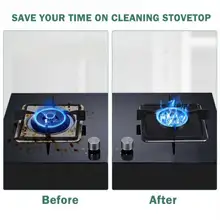 Модная многоразовая плита горелки крышки протектор поверхности плиты Защитная крышка для кухни