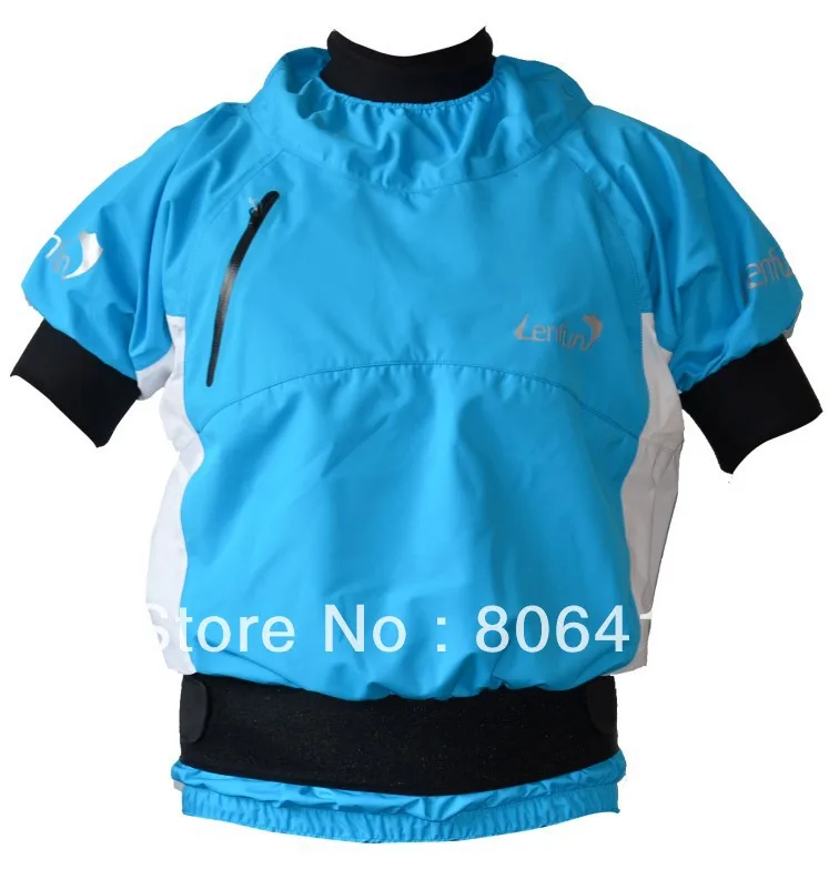 Semi dry tops spray jacket splash Whitewater kayak top,sailing suit