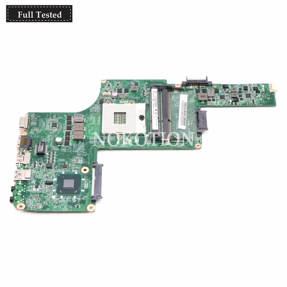 NOKOTION A000095740 DA0BU5MB8E0 материнская плата для ноутбука Toshiba Satellite L730 L735 HM65 плата ddr3 полный Тесты