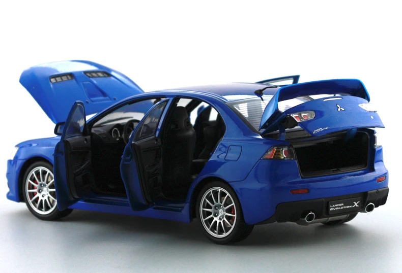 Mitsubishi Lancer EVO X 10th Generation Blue 7