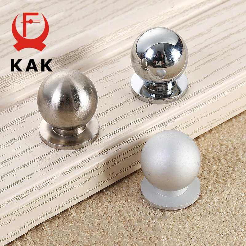 KAK 10pcs Aluminium Alloy Drawer Knobs Simple Wardrobe Door