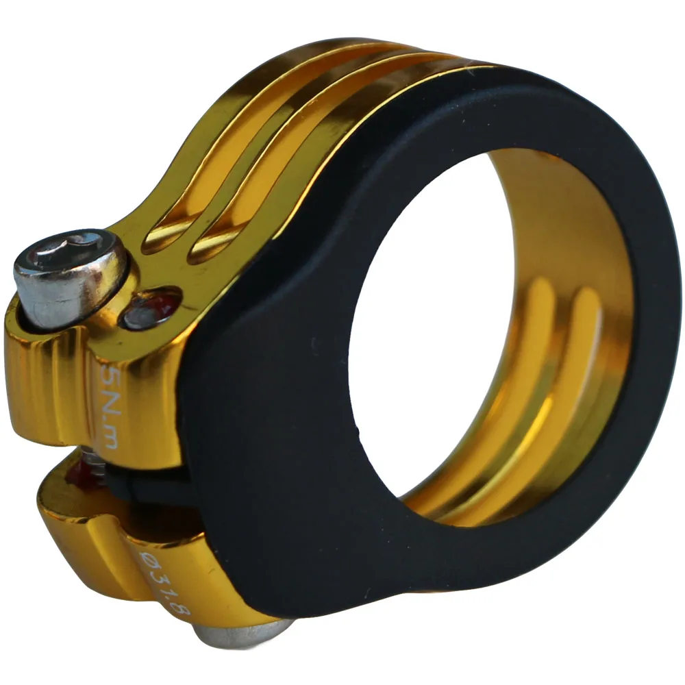 Mountain Road Bike Seatposts Clamp 31.8mm 34.9mm Aluminum Alloy MTB Bicycle Seatpost Seat Post Clamp clip Bicycle Parts