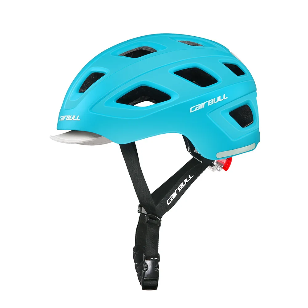 Cairbull замок Trally Casco Ciclismo городской Досуг commuter BMX скейтборд регулируемый велосипедный шлем для верховой езды защитный шлем - Цвет: sky blue