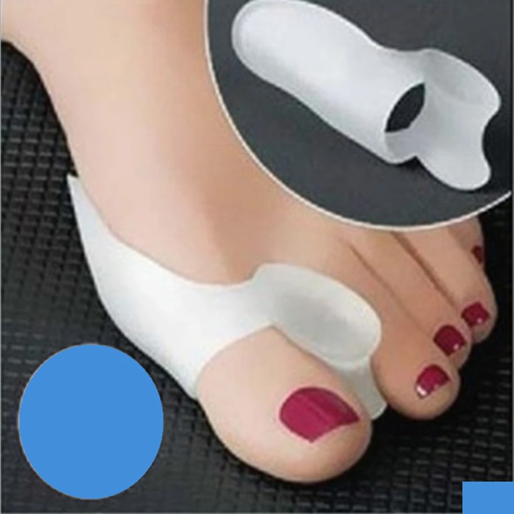 Hot Sale 1 Pair Silicone Toe Separator Correction Hallux Valgus Splint Bunion Protectionin Toe