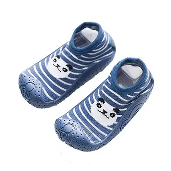 

Infant Baby Cartoon Patterned Soft Rubber Bottom Anti-Slip Floor Socks Boots Unisex Slipper Sock baby Socks mr001