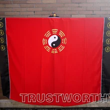 Одежда унисекс tai chi abbot литров Униформа даосизм cassockclothing taoist gownrobe боевые искусства костюмы Красный