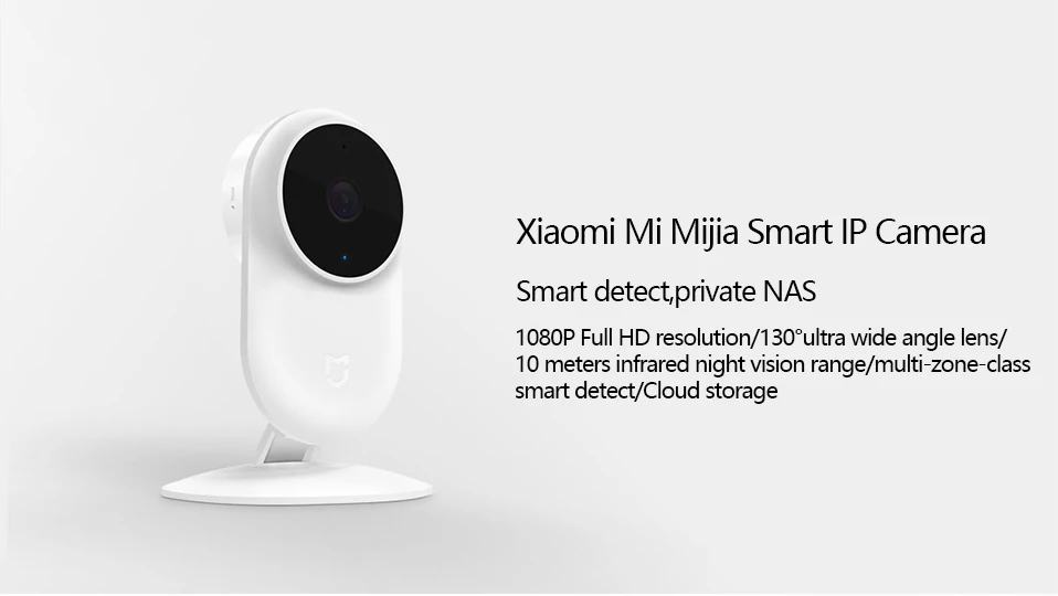 Оригинальная веб-камера Xiaomi Mi jia 1080 P, IP камера с инфракрасным ночным Xiaomi Mi, смарт-камера HD, веб-камера для умного дома, устройства 130 градусов, 2,4G, Wi-Fi