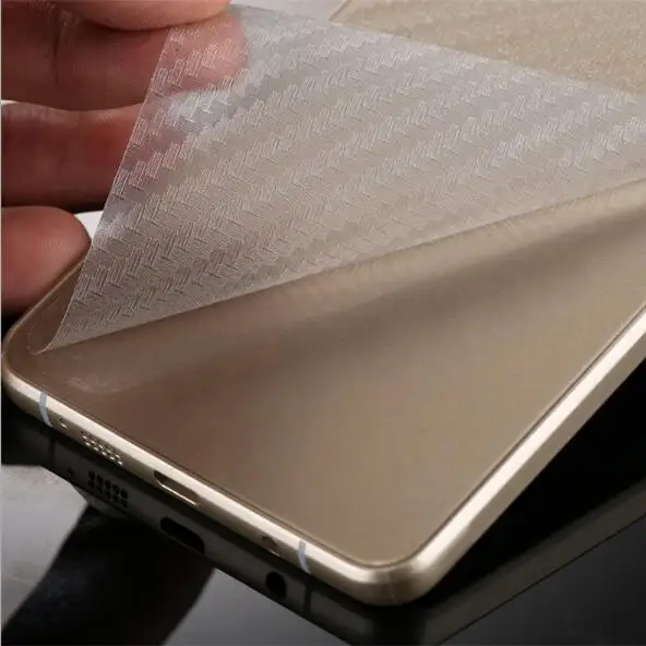 

2pcs Screen Protector Carbon Fiber Back Film Cover Keecoo P11 Pro Back Film Gretel A6/A7/A9/GT6000/S55/Maze Alpha/ Comet/ Blade