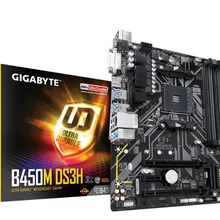 GA-B450M DS3H материнская плата для Gigabyte B450M DS3H B450 AM4 DDR4 поддерживает R3 R5 R7 1700 2600 2700