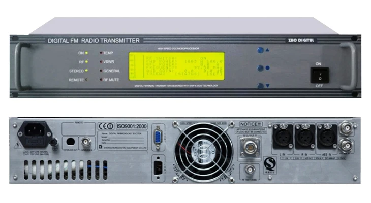 ZHC618F-5W 5 Вт fm вещательный передатчик exciter маленький Профессиональный fm-радио станция вещания