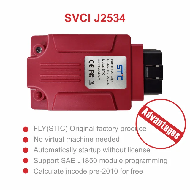 US $128.44 Newest SVCI J2534 IDS V120 Diagnostic Tool Support Online Module Programming Better Than VCMII Free Shipping
