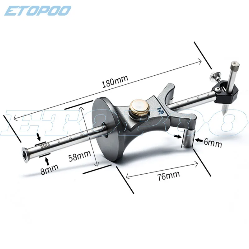 Деревообрабатывающие линейные дуги двойного назначения scribe параллельные чертежные линии Деревообрабатывающие инструменты многофункциональные измерительные инструменты