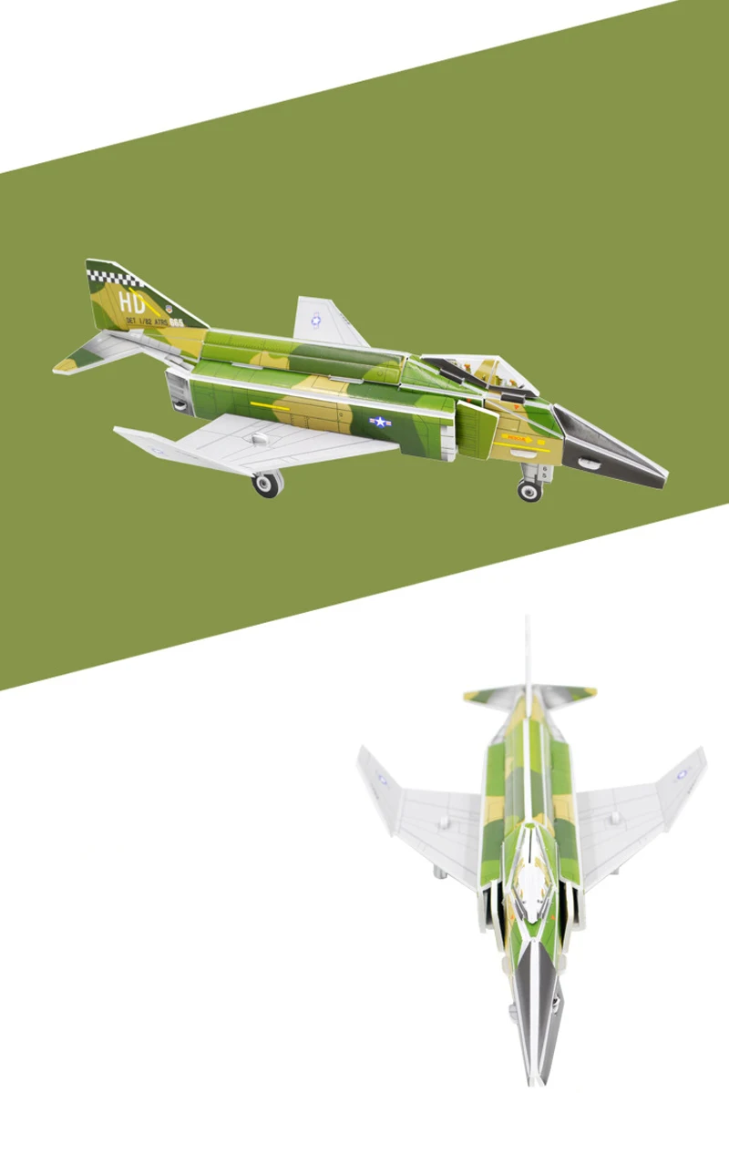 Nartor 78 шт. Diy 3D Пазлы бумажный самолет модель Обучающие Развивающие игры игрушки мини-бойцы для детей головоломки детские игрушки