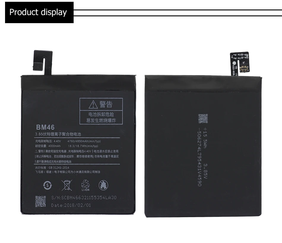 BM46 Аккумулятор для Xiaomi Redmi Note 3/Pro реальная емкость 4000 мАч Замена литий-ионная батарея+ инструмент