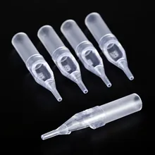 50 шт. наконечники игл для татуажа стерилизованное одноразовое колпачок иглы насадки трубки с круглым горлышком 3R 5R 7R 9R 11R