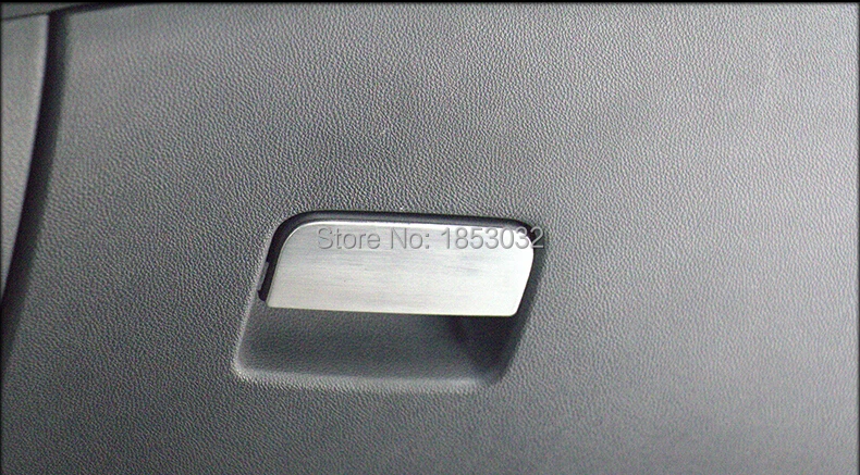 Для MITSUBISHI Outlander 2013 14 автомобильная ручка ящика для хранения прикрепленные наклейки Специальная нержавеющая сталь Модифицированная отделка авто аксессуары