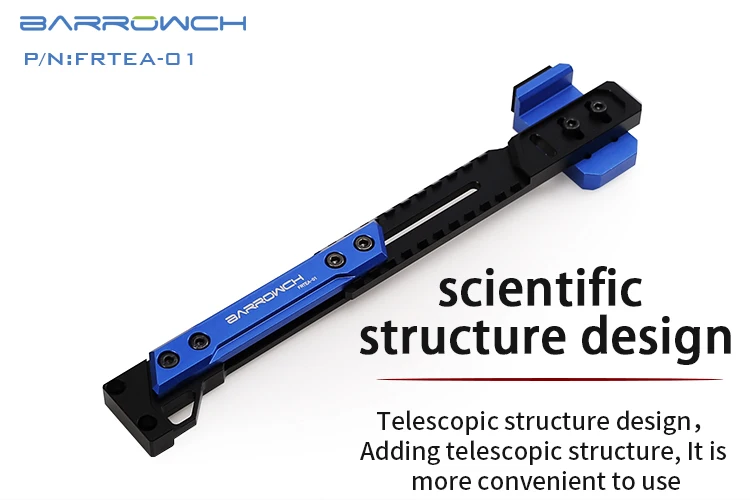 Barrowch FRTEA-01, алюминиевый сплав дискретная видеокарта регулируемый кронштейн, GPU держатель, видео карта партнер курган водяное охлаждение