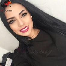 Soft Unprocessed Virgin Brazilian Silky Straight U Part Wigs Virgin Peruvian Middle Part U Part Human Hair Wigs For Black Women