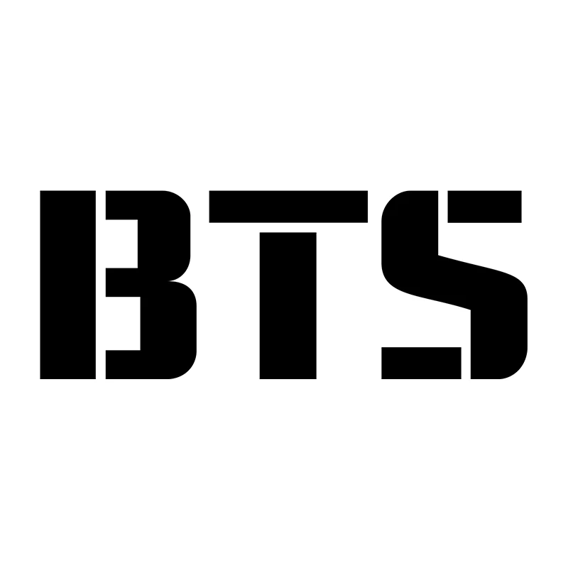 Kpop bangtan boys корейские мужские наклейки на ремешки автостайлинг Декор виниловый