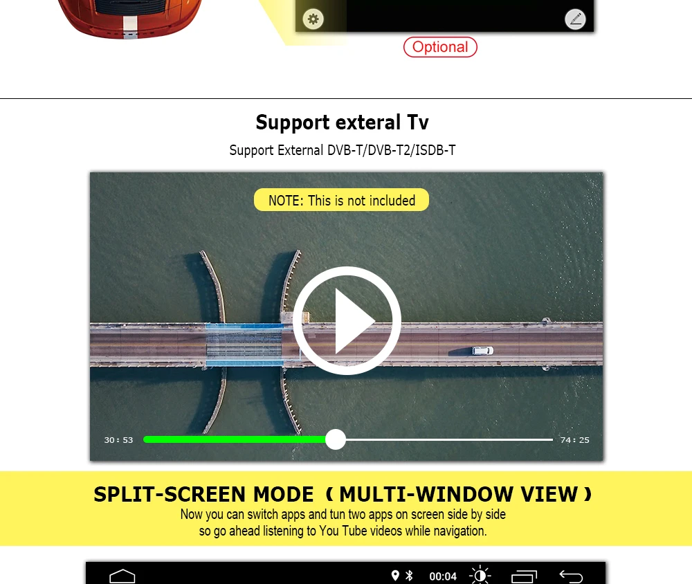 Best Josmile Car Multimedia Player 2 Din Android 9.0 GPS For Mercedes/Benz/CLK/W203/W209/W210/W168 Vaneo/Viano/Vito W639 Autoradio 12