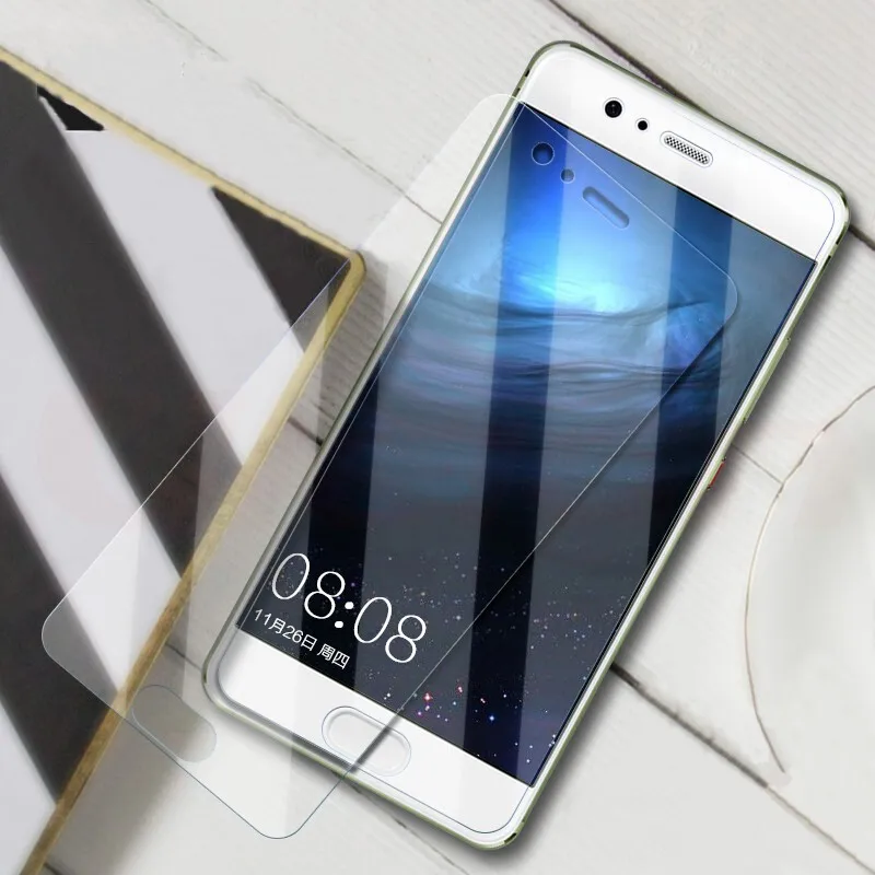 Взрывозащищенная Защита экрана для Huawei P8 P9 P10 P20 Lite 2017 Pro Honor 8 9 Премиум Закаленное