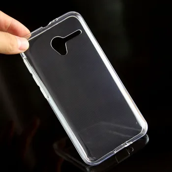 

Smart Speed6 case UltraThin soft TPU Silicone Transparent clear back cover for Vodafone Smart Speed 6 case skin GEL Coque fundas