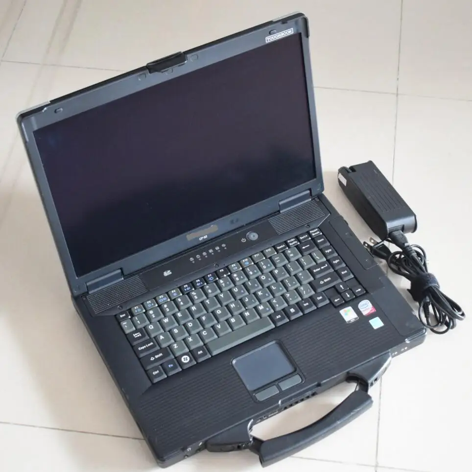 Авто Диагностический ноутбук toughbook cf52 ram 4g работает для mb star c4 c5 для bmw icom a2 a3 следующий б/у компьютер с батареей