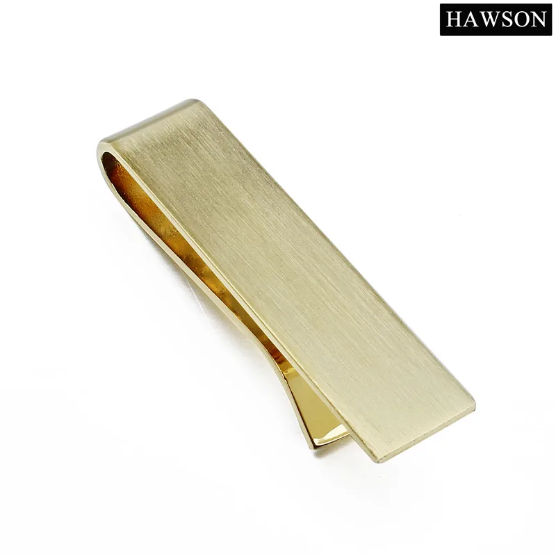 

Mens Short Gold Tie Clip 1.81 Inches Skinny Pin Necktie Brushed Tie Bar Pins